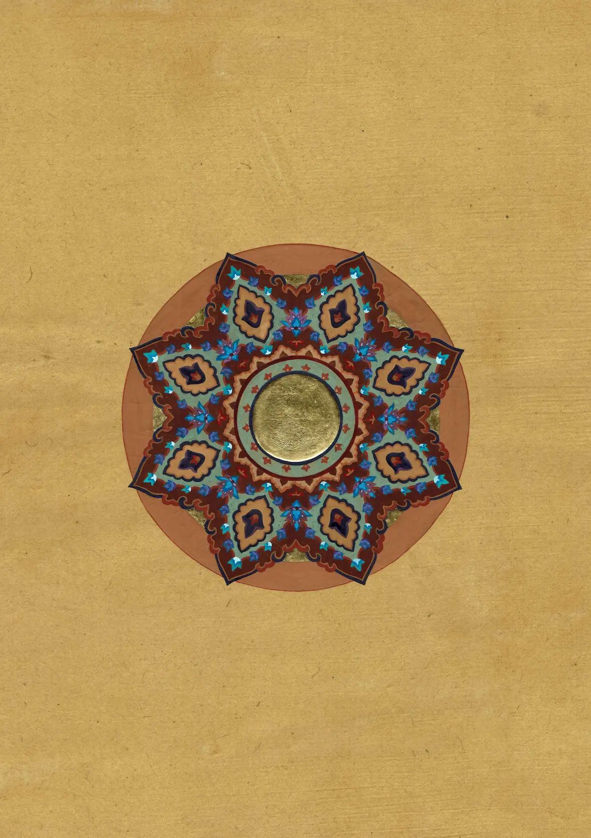 Golden Circle, original artwork by Haneefah Usmani