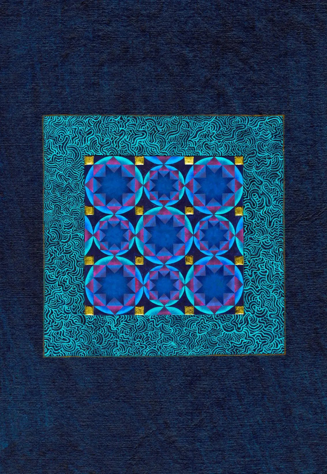 Khatam, original artwork by Haneefah Usmani